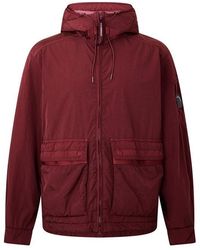 C.P. Company - Chrome-R Full-Zip Hooded Puffer Jacket - Lyst