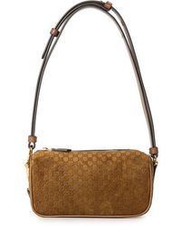 Gucci - Half Horsebit Shoulder Bag - Lyst