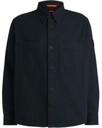 BOSS - Lerato M Contemporary Overshirt - Lyst