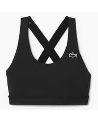Lacoste - Sport Breathable Stretch Bralette - Lyst