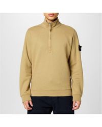 Stone Island - Stone Hw Fleece 1/4z Sn44 - Lyst