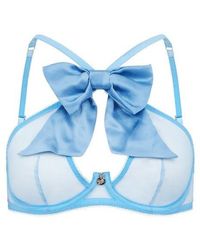 Agent Provocateur - Oriana High Neck Underwired Bra - Lyst