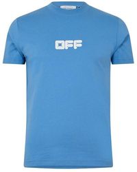 Off-White c/o Virgil Abloh - Off Slim Fit T Shirt - Lyst