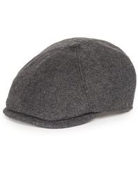 Barbour - Claymore Wool Mix Baker Boy Cap - Lyst