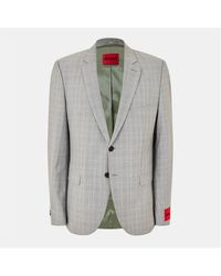 HUGO - Structured Shoulder Professional Suit - Lyst