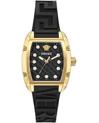 Versace - Dominus Quartz Analogue Watch - Lyst