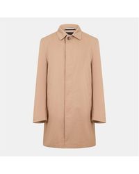 BOSS - H Jared Carcoat Overcoat - Lyst