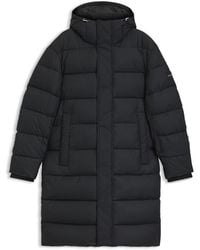 BOSS - Cenuto Water Repellent Long Puffer Jacket - Lyst