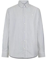 Maison Kitsuné - Profile Fox Button Long Sleeve Plain Shirt - Lyst