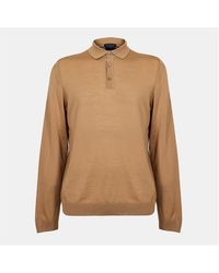 BOSS - Lancione Long-Sleeve Polo - Lyst