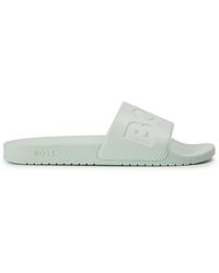 BOSS - Comfy Slider Sandals With Logo Detail (Aryeh) - Lyst