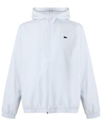 Lacoste - Taff Tt Water-Repellent Hooded Tracksuit Top - Lyst