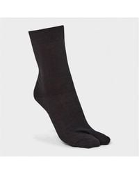 Maison Margiela - Tabi Split-Toe Fine Knit Ankle Socks - Lyst