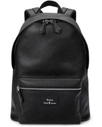 Polo Ralph Lauren - Pebble Leather Dome Backpack - Lyst