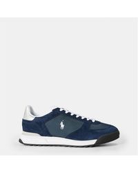 Ralph Lauren - Bedford Leather Suede Trainers - Lyst