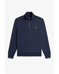 Fred Perry - Fredperry Half Zip Top - Lyst