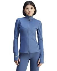 adidas By Stella McCartney - Aeroready Long Sleeve Thumbhole Slim Fit Performance Training Jacket - Lyst