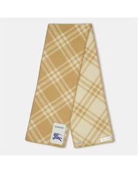 Burberry - Check Scarf - Lyst