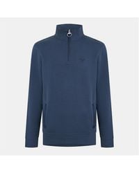 Barbour - Lambeth Half Modern Heritage Quarter Zip Fleece - Lyst