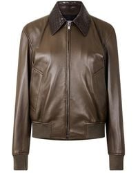 Bottega Veneta - Bv Leather Jacket Ld63 - Lyst