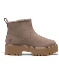 Timberland - Stone Street Mid Warm Lined Boot Ta - Lyst