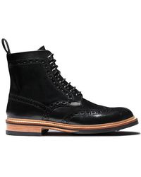 Grenson - Fred Brogue Boot - Lyst