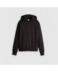 Levi's - The Authentic Hoodie Black Agate Garment - Lyst