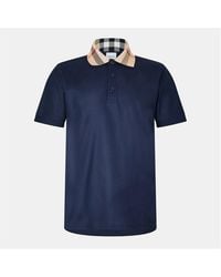 Burberry - Cody Check Polo Shirt - Lyst