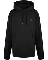 BOSS - Wetalk Logo Patch Hoodie - Lyst