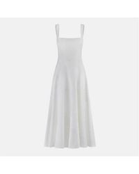 Odd Muse - The Ultimate Muse High Waist Square Neck Midi Dress - Lyst
