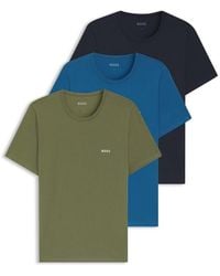 BOSS - 3-Pack T-Shirts - Lyst