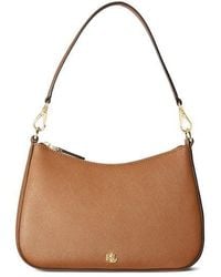 Ralph Lauren - Danni Leather Shoulder Bag - Lyst