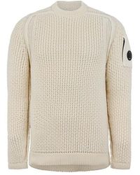 C.P. Company - Cp Lambswool Sweater Sn99 - Lyst