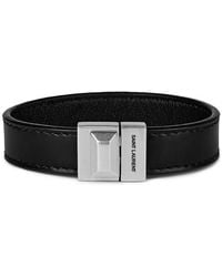 Saint Laurent - Saint Stud Bracelet 43 - Lyst