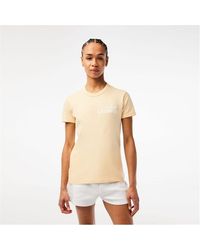 Lacoste - Slim Fit Organic Cotton Jersey T-Shirt - Lyst