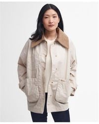 Barbour - Hutton Oversized Showerproof Jacket - Lyst