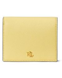 Ralph Lauren - Compact Trifold Leather Billfold Wallet - Lyst
