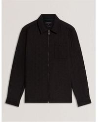 Ted Baker - Quilt Overshirt - Lyst