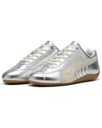 PUMA - Speedcat Metallic Low-Top Trainers - Lyst