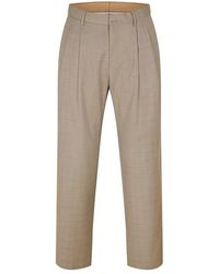 BOSS - H-92-T Straight Leg Trousers - Lyst