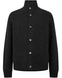 Tom Ford - High Stand Collar Knit Cardigan - Lyst