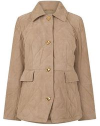 Donna Karan - Quilted Jacket - Lyst