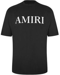 Amiri - Brand-Embellished Crewneck Cotton-Jersey T-Shirt - Lyst