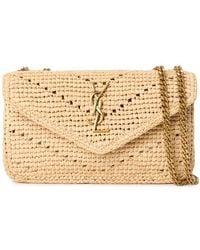 Saint Laurent - Saint Mni Rffia Lou Ld63 - Lyst