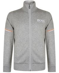 boss full zip sweatshirt