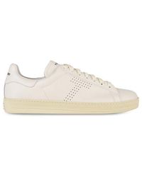 Tom Ford - Warwick Leather Trainers - Lyst