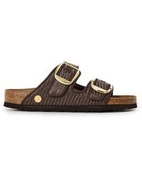 Birkenstock - Arizona Big Buckle Textile Flat Sandals - Lyst
