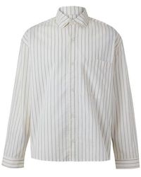 MKI Miyuki-Zoku - Stripe Long Sleeve Patterned Shirt - Lyst