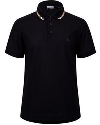 Burberry - Short Sleeve Polo Shirt - Lyst