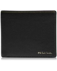 Paul Smith Denim Card Holder - Black